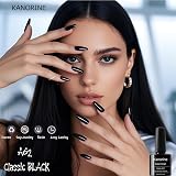 Kanorine Gel Polish Soak-Off UV/LED Black 10ml Nail Varnish view 5