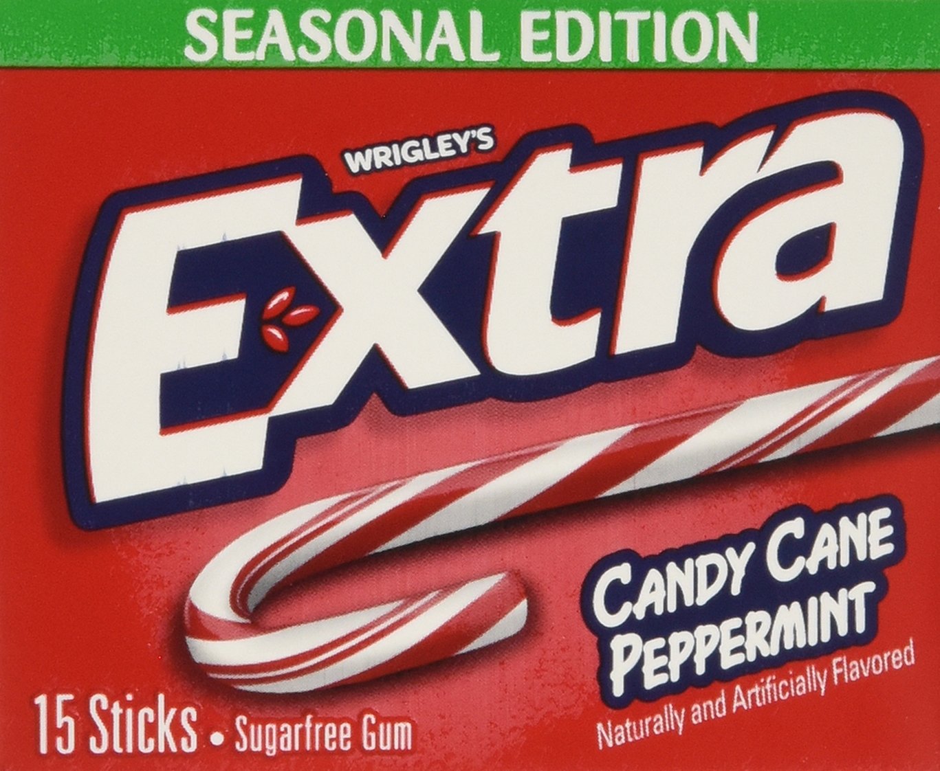 Amazon.com : Trident Layers Gum, Candy Cane (8 Packs) : Chewing Gum ...