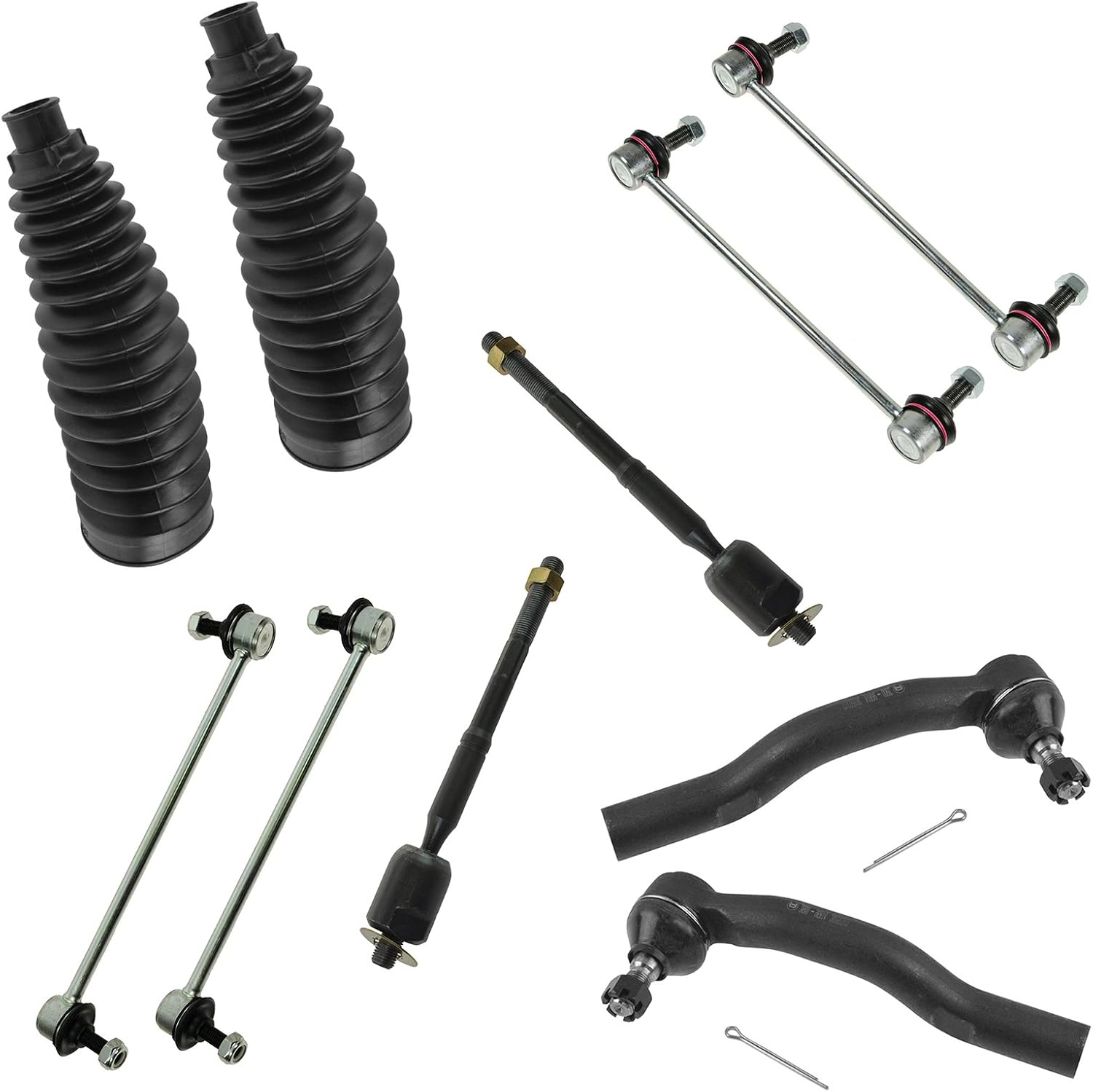Steering & Suspension Kit Front Rear LH RH Set of 10 for 07