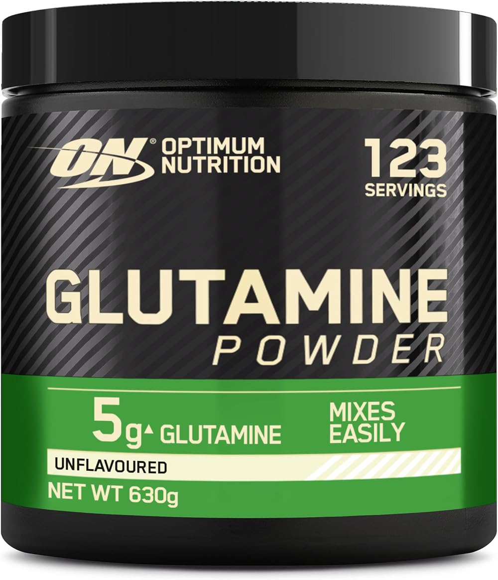 Optimum Nutrition Glutamine Powder Unflavoured 630 g 123 Servings