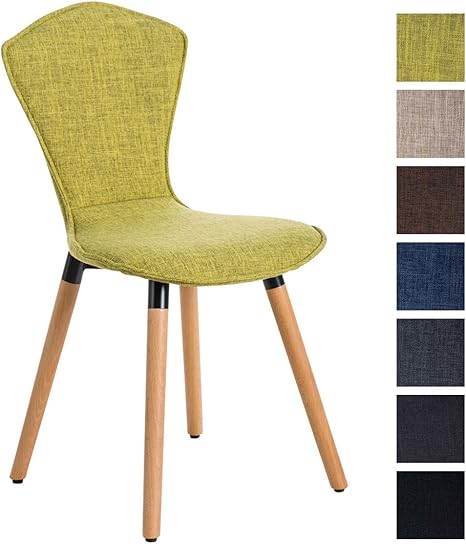 Clp Hochlehner Polsterstuhl Esszimmer Stuhl Felice Natura Holz Gestell Stoffbezug Hellgrun Amazon De Kuche Haushalt