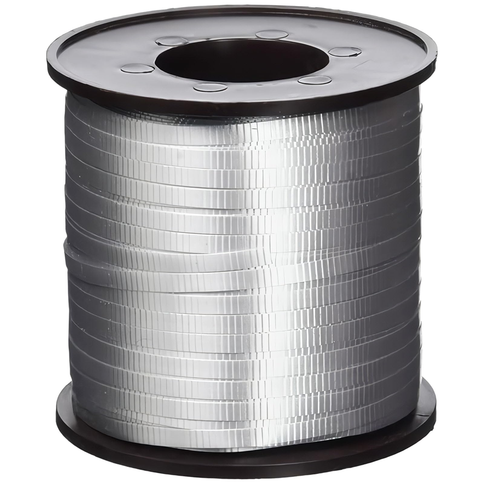 Silver Curling Ribbon (457 Meters) 1 Count - Vibrant & Ribbon, Ideal for Gift Wrapping, Decor & Crafting