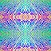 Oracal 651 Patterned Vinyl 12 inch by 12 inch Sheet - Rainbow Swirl