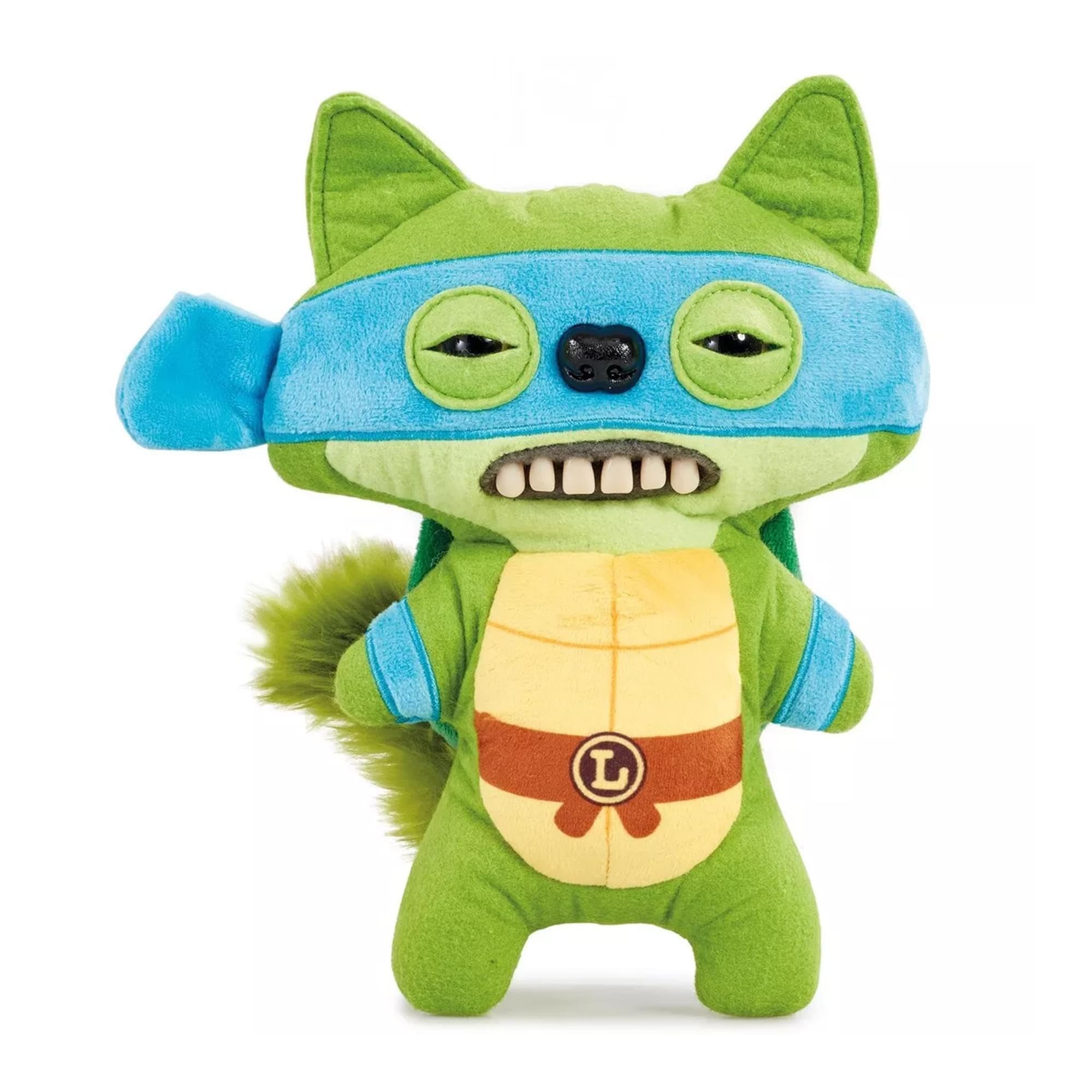 Fuggler toymonster Funny Ugly Monster Ninja Turtles Special delivery Nickelodeon Plush Figure Collection (Leonardo)