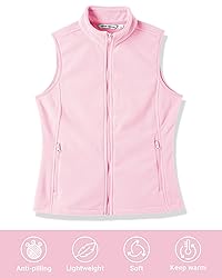 Outdoor Ventures Women's Polar Fleece Zip Vest