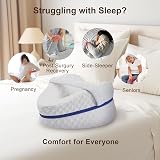 BEAUTRIP Leg Pillow Ergonomic Memory Foam Knee Pillow with Strap view 9