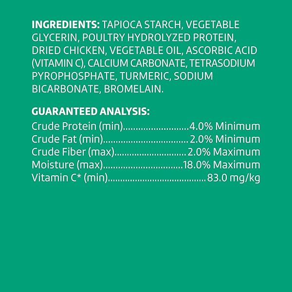 WONDER BOUND CHICKEN FLAVOR DENTAL STICKS FOR SMALL/MEDIUM DOGS (15-40 LBS), 6-RIDGE SHAPE FOR PLAQUE & TARTAR CONTROL, FRESHENS BREATH, MADE WITH REAL CHICKEN, 45 COUNT