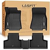 LASFIT Floor Mats for Mercedes Benz GLB 250/35 AMG 2026 2025 2024 2023 2022 2021 2020, All Weather TPE Custom Fit Floor Liners for Mercedes Benz GLB250 & GLB35 AMG 1st & 2nd Car Mats, Black
