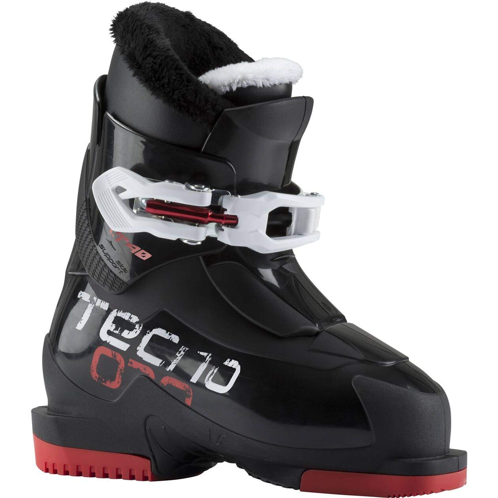 TECNOPRO Kids T40-1 Ski Boots, Black, 21