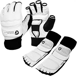 Taekwondo Sparring Gear Gloves Hand and Foot