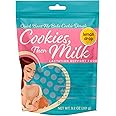 COOKIES, THEN MILK No Bake Lactation Cookies Dough, Pumping & Breastfeeding Supplement Support for Breast Milk Supply, Fenugreek Free Edible Lactation Support Cookie Dough, Lemon Drop