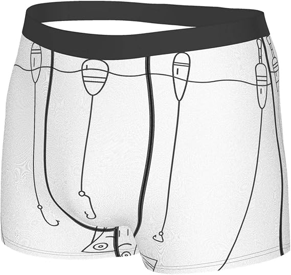 Men's Underwear,Fishing Tackle Floaters Hooks Fishing Gear Equipment