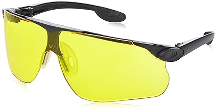 3M MaBall2S Maxim Ballistic Schutzbrille, DX/UV, PC, gelb getönt,