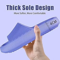 rosyclo Cloud Slippers for Women and Men, Massage