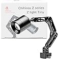 Chihiros Z Light - App Controlled Aquarium Spotlight, Dimmable Fish Tank Grow Light, Small LED for Planted Tanks - 2800-8000K Customizable Aquarium Light - Normal, Black