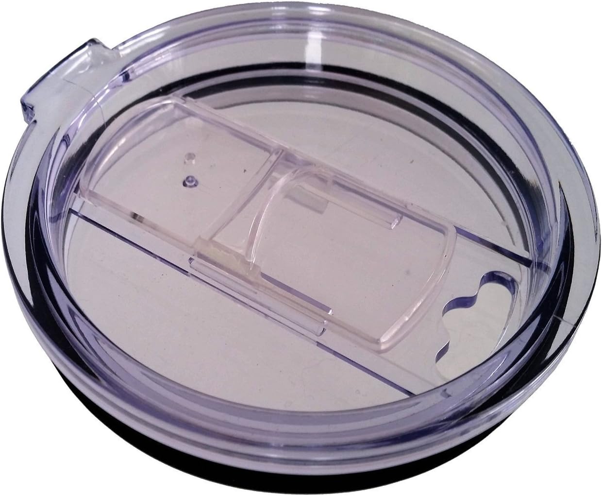 Replacement Splash Proof Lid For 20 Oz Tumbler with Slider Closure Splash Proof Cover for Yeti Rambler, Rtic & More 20 Ounce Tumblers, Essential Yeti Lid Replacement Tumbler Accessory