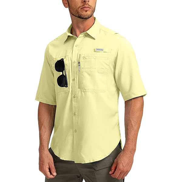 Short Sleeve Mens Fishing Shirts Amazon Bateau De Peche Men's