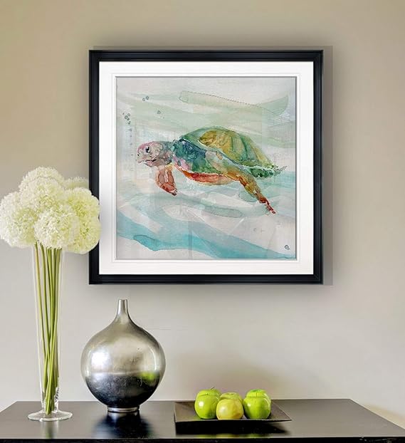 Renditions Gallery Turtle Tropics II Sea Animal Wall Decor