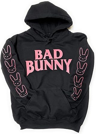 bad bunny pink hoodie