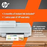 HP Multifunction Printer White Print Copy Scan Wireless Auto Duplex ADF Instant view 9