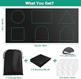 Machine-Ya 100% Blackout Blind 145x250cm Nano Tape Cut to Fit Windows view 8