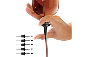 Pour Spouts: 5 pack Black