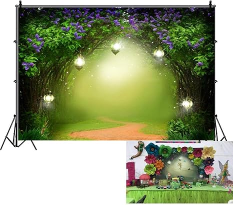 enchanted garden baby shower