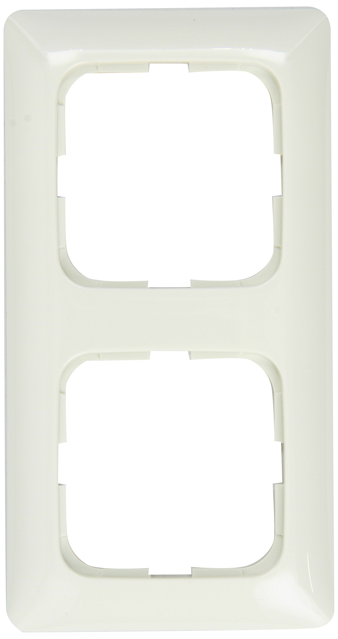 Busch-Jaeger 2512-214K-102 Cover Frame 2-Way Alpine White Reflex SI Linear 2CKA001725A1495