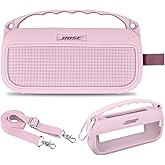 Aenllosi for Bose SoundLink Flex Bluetooth Speaker (2nd Gen) Silicone Cover Case, Pink (Case Only)