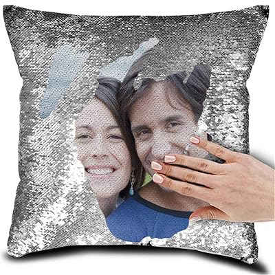 FACOCO Personalized Custom Photo Sequin Pillow Kuwait Ubuy