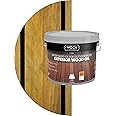 WOCA Denmark - Exterior Wood Oil - Water Based Penetrating Stain for Outdoor Wood Decks, Fences, Siding and Furniture - 2.5L - Natural