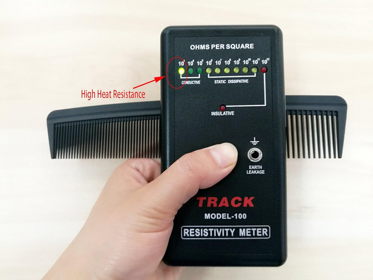 Hair Comb Black Professional Hairdressing Carbon Fiber Comb Master Barber and Salon Anti Static Heat Resistant Strong & Durable Medium and Fine Tooth By Majestik+ - Image 5