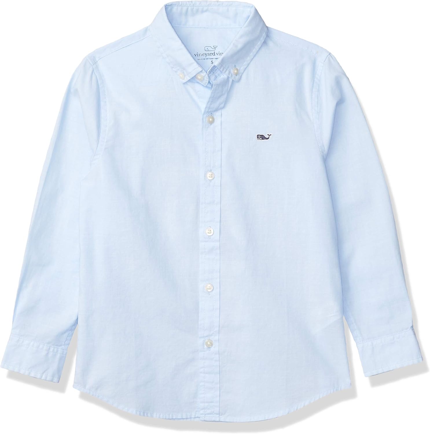 Vineyard Vines Boy's End Button Down Whale Shirt: Clothing
