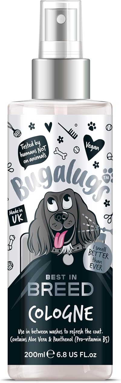 BUGALUGS Dog Cologne 200ml Best in Breed Perfume for Dogs