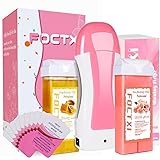 FOCTXI Roller Waxing Kit for Women's Sensitive