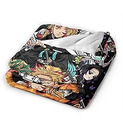 Anime Ultra Soft Throw Blanket Cozy Warm Flannel
