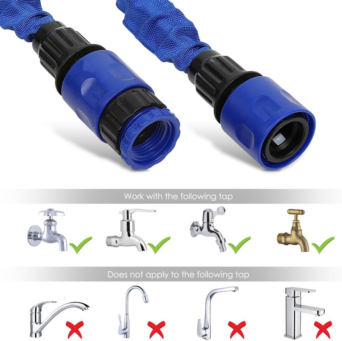 Magic Hose Garden Hose Pipe 30 m, Blue,black, 30 meters - Image 3