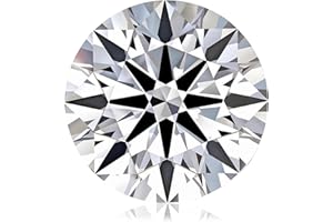 GemNexus Moissanite Loose Stone 0.3-10 Carat D Color VVS1 Clarity Round Cut Moissanite Gemstones with GRA Certificate for Diamond Jewelry Making