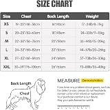 HEYWEAN Dog Jacket Waterproof Reflective Fleece Lined Cold Weather Coat view 3