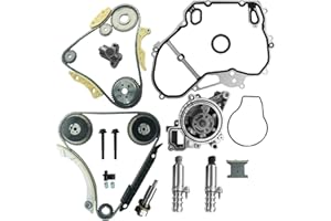 IMACHOICE 2.4 Timing Chain Kit w/Water Pump for 2009-2017 Chevy Equinox Malibu Buick Lacrosse Regal Verano GMC Terrain 2.4L 2.2L Ecotec Timing Set with VCT Selenoid Actuator Gear 9-4201S 90537632 24424758