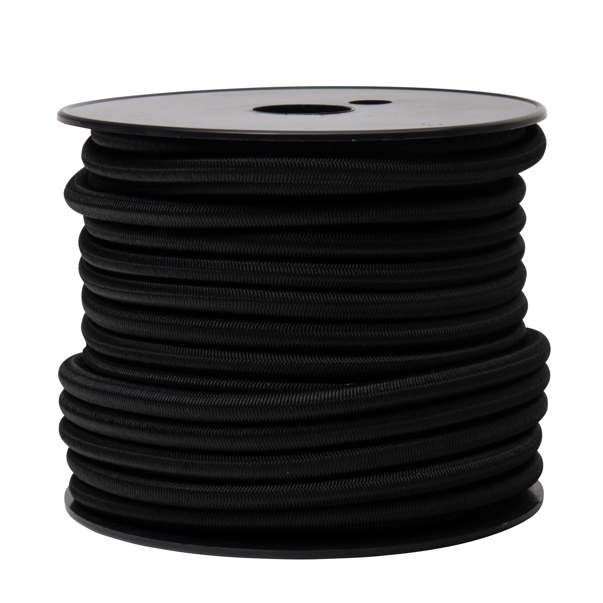 WERKA PRO Elastic Bungee Cord Black Diameter 8 mm x 20 m