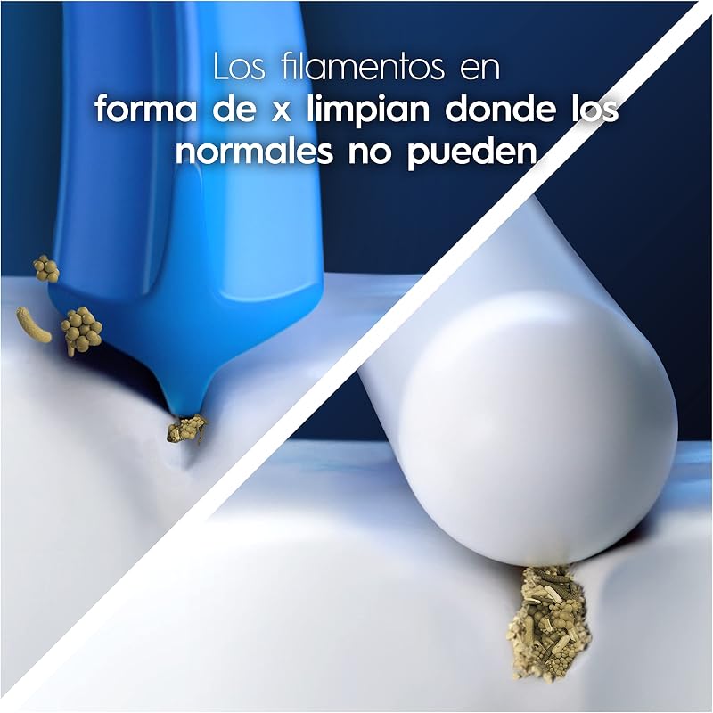 Pro CrossAction Cabezales de Recambio Originales, Negro, Pack de 12