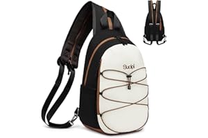 Sucipi Sling Bag for Women Convertible Crossbody Chest Bag Trendy Shoulder Bag Hiking Backpack Belt Bag for Travel
