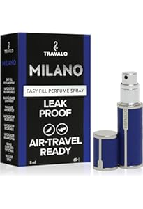 Amazon.com: Travalo Milano Perfume Atomizer - Leak-Proof and TSA
