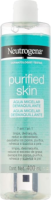 Neutrogena Purified Skin Água Micelar 400ml, Neutrogena