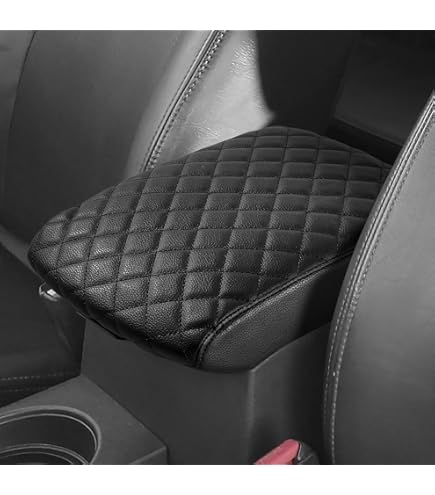 DSWERMG Coussin Accoudoir Voiture Pour Lexus NX NX200t NX300 NX300h, Console Centrale Pad Housse D'Accoudoir Avec Poches Imperméable Accessoire Voiture,Grey