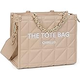 Chinllo Tote Bag for Women Top Handle Satchel Purse and Handbags with Shoulder Strap