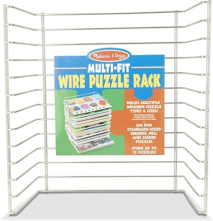 puzzle rack for chunky puzzles