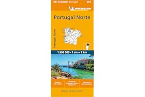Portugal Norte - Michelin Regional Map 591