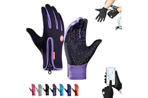 Ultimate Waterproof & Windproof Thermal Non-Slip Gloves – Winter Touchscreen Gloves for Men and Women, Ideal for Cycling, Run
